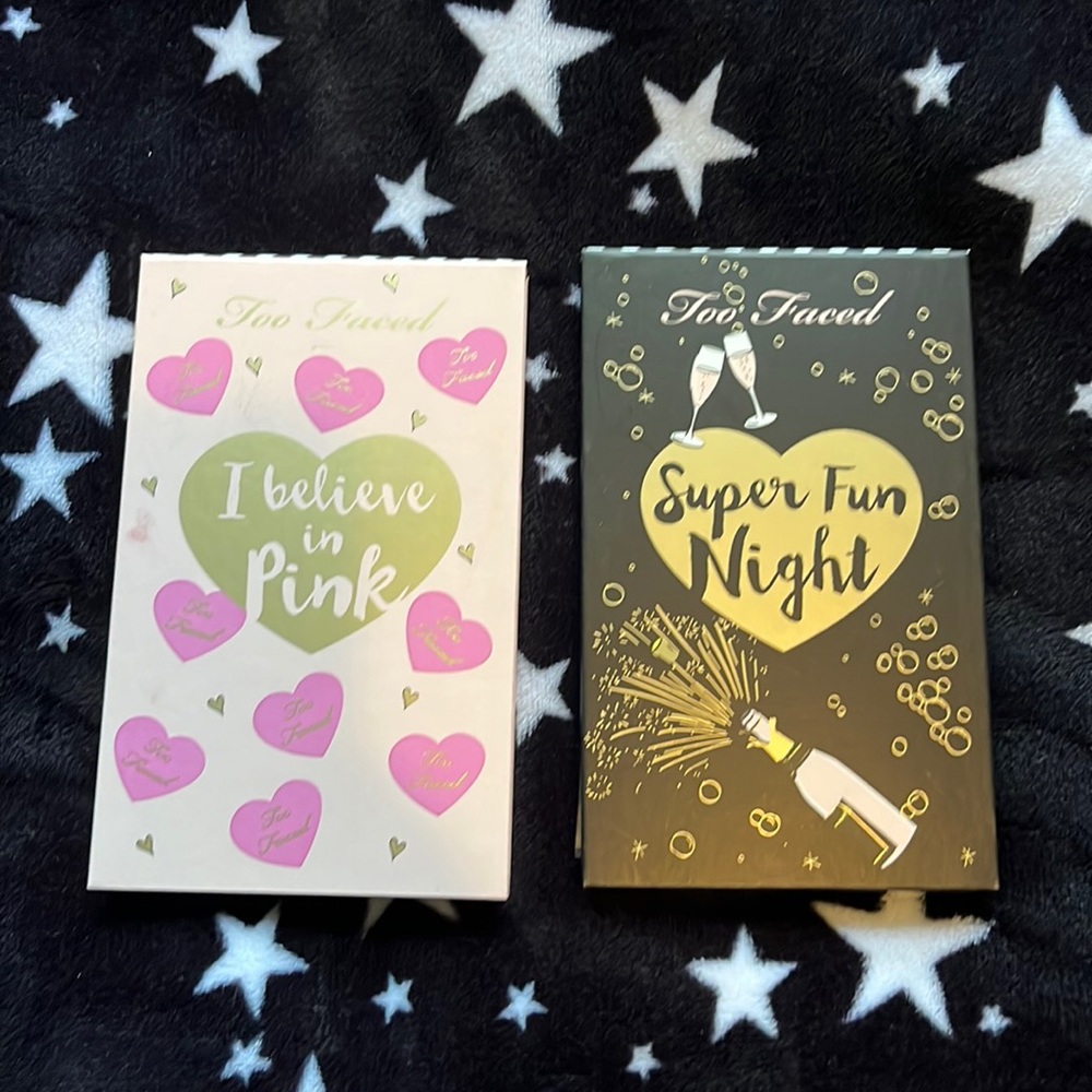 Too faced eye shadow both are brand new